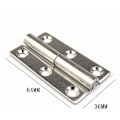 Miniatyrbillede 2 af 5: 4 stk. 2,5\" løftehængsler i rustfrit stål til indvendige og udvendige døre (højrehåndede)