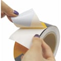 Miniatyrbillede 2 af 5: Reflekterende Tape 5cm x 25m, Pil Hvepsevæv Reflekterende Advarselstape til Trailere - Gul/Sort