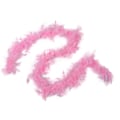 Miniatyrbild 2 av 3: Rosa fluffig fjäderboa handgjord dekoration 6,6 fot lång