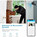 Miniatyrbilde 5 av 5: Kamera, WiFi HD Mini Trådløst Innendørs/Utendørs Overvåkingskamera med Opptak, Mini Skjult Bevegelsesdeteksjon Spykamera (Liten)