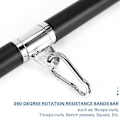 Miniatyrbild 5 av 5: Justerbar multifunktionell LAT Pull Up Bar Cable Machine Attachment för hemgym bänkpress squat träning