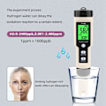 Miniatyrbillede 4 af 5: Ny Yy-400 Hydrogen Ion Koncentration Kvalitetstest Pen Ph/ORP/H2 og Tem 4 i 1 Digital Drikkemeter