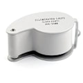 Miniatyrbillede 3 af 4: Juveler Lupe Linse Lupe 40X 25mm 2-Stykke Forstørrelsesglas