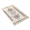 Miniatyrbild 1 av 5: Etnisk vindkudde Tuftad Oracle Bone Bomull Hampa Dörrmatta Sovrum Sängbord Fotpall Kaffebord Golvmatta
