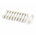 Miniatyrbillede 1 af 3: 10 stk. 250V 5A T5A forsinket blæsning keramiske sikringer rør 5x20mm
