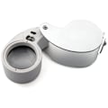 Miniatyrbillede 2 af 4: Juveler Lupe Linse Lupe 40X 25mm 2-Stykke Forstørrelsesglas