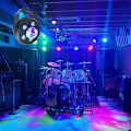 Miniatyrbilde 5 av 5: LED Discokule 2 i 1 6X3W RGBW DMX Kontroller Lyseffekt Klub Bar Bryllup Dekorasjon EU-kontakt