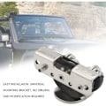 Miniatyrbillede 3 af 5: Universal 2x A-Søjle Hætte LED Arbejdslys Bar Montering Beslag Holder Offroad