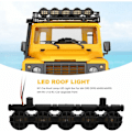 Miniatyrbild 4 av 5: RC-bilens taklampa LED-ljusramp för MN D90 D99S MN98 MN99S MN-90 1/12 RC-biluppgraderingsdelar