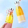 Miniatyrbild 5 av 5: Bärbar elektrisk mixer juicer mixer USB mini uppladdningsbar mixer frukt juicer frukt multifunktionell juicer maker 350ML-B