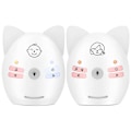 Miniatyrbillede 1 af 5: Bærbar Babysitter V30 2.4GHz Audio Monitor Digital Stemmeudsendelse Dual Talk Nattelys Hvid EU Stik