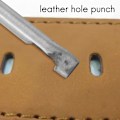 Miniatyrbillede 2 af 5: 5 stk. hultangssæt med ovale huller til læderarbejde (4x6 mm, 4x7 mm, 4x8 mm, 4x10 mm, 4x12 mm)