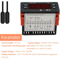 Miniatyrbild 4 av 5: ETC-974 Digital temperaturregulator Mikroprocessor Termostater Kylning Larmsystem Termostat 220V NTC Sensor