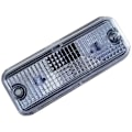Pikkukuva 4 / 5: 2 kpl 24V LED-visiirivalot Auringonsuojan Valot Kattovalot Actros Mp1 Mp2 Mp3:lle