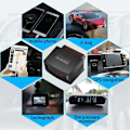 Pikkukuva 5 / 5: Auton OBD-kaksois-USB-laturiadapteri, yleinen 12V 24V LED-jännitteen näyttövirtapistoke
