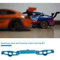 Miniatyrbilde 5 av 5: Aluminiumlegering kulelager veivstyringsenhet for TT02 TT-02 TT02D TT-02D 1/10 RC bil oppgraderingsdeler tilbehør