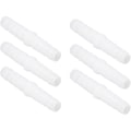 Miniatyrbillede 5 af 5: 10 stk. Plastikrør Barb Fitting lige lige Barb Splicer Mender Joint Union Adapter 6-6mm