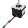 Miniatyrbilde 3 av 4: Nema17 17HS13-0404S1 Steppermotor for 3D-printer, robot, CNC DIY