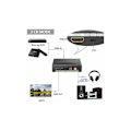 Miniatyrbilde 3 av 5: 4K HDMI Lydkonverter - Ekstraher Digital til Analog Lyd - SPDIF/Toslink RCA L/R - Høydefinisjons Videoadapter for Blu-ray DVD Xbox One og Mer