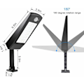 Miniatyrbillede 3 af 5: 48 LED Udendørs Belysning 900lm Sensor LED Solcelle Vægge Lampe (IP65 Justerbar Nødpol Var Vandtæt 4 Tilstande af Have Terrasse Gærde Dæk Have Ai