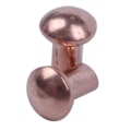 Miniatyrbilde 5 av 5: 600 stk Runde Kobbernagler, 5/64 x 1/8 tommer