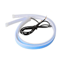 Miniatyrbilde 1 av 5: LED-lyslist for bil, hvitt blinklys, gult lys, kjørelys, vanntett for SUV-lastebil, 24 tommer, 2 stk