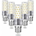 Miniatyrbilde 1 av 4: E27 LED-pære, 16W Maispære tilsvarende 120W Halogenpære E27 Maislys 6000K Kald Hvit 1600LM Lyssterk AC 230V E27 Lysekrone 360° Bred Stråle