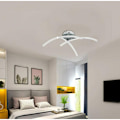 Miniatyrbilde 5 av 5: LED Taklampe, Moderne Design Buede Taklampe med 3 Buede Lys For Stue Soverom Spisestue 18W (Kald Hvit)