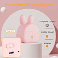 Miniatyrbillede 3 af 5: Baby Natlampe, Soveværelses Natlampe, 3 Farver Justerbar Lysstyrke Natlampe, Børns Bærbar Natlampe, Berøringsstyring, USB Genopladelig