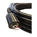 Miniatyrbilde 2 av 5: Forlengelsesslange for trykkvasker, 50 fot 5800 psi med kraftig adapter, PVC-gummislange
