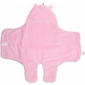 Miniatyrbild 3 av 5: Baby Unicorn Filt Baby Sovsäck Swaddling Födelse Flicka Pojke Tjock Wrap Filt med Huva Varm Korall Sammet Baby Nest Nyfödd Sovsäck Separa