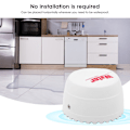 Miniatyrbillede 5 af 5: 3V Wifi Trådløs Vandlækagedetektor Overløbsalarm Rød LED-indikator Fungerer til Tuya