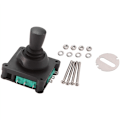 Miniatyrbild 1 av 5: Joystick-omkopplare AC 240V 5A 4NO 4NC Momentan 2,5 mm Monteringstråd Joystick-omkopplare