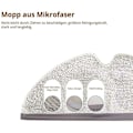 Pikkukuva 4 / 5: Xiaomi Roborock Q7 Max / Q7 Max + / T8:n HEPA-suodattimen tarvikkeet, pääsivellin, moppi, robotti-imurin osat