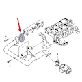 Miniatyrbillede 3 af 5: Egr Ventil Blindplade Fjernelse Plade Bil Tilbehør Fjernelse Kits Ventil Udskiftning til E53 E38 E39 E46 X5 3 318D