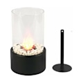 Miniatyrbillede 4 af 5: Bordplade Ethanol Pejs, 16,5 x 16,5 x 27,5 cm, Sort - RWBioethanol pejs