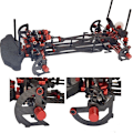 Miniatyrbilde 3 av 5: Dekkbalanseringsverktøy Fiber Fjernkontroll Bilhjulmutter for 1/10 Off-Road On-Road Drift RC Bildeler Touring
