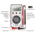Miniatyrbild 3 av 5: AN101 Mini Digital Multimeter Multimeter Tester DC/AC Spänning LCR Mätare Fick Professionella Testare