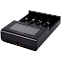 Miniatyrbillede 3 af 5: LCD Smart Charger I4 2.0A Smart Batterilader Til Aa Aaa 18650 26650 20700 Genopladelig Ion Batteri