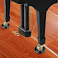 Miniatyrbild 4 av 5: Sl Pianogolvskydd Caster Cups För Pianofötter 4-delad Möbelbensskyddsdyna Används För Att Skydda Golv Och Mattor Från Pianohjul Shis