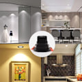 Miniatyrbilde 5 av 5: 3 x LED Nedfelt Spotlight, 9W COB Nedfelt Taklampe, Kald Hvit 6000K, 900LM, AC 220-240V, Ra≥90, Utskæring 90-100mm, Strålevinkel 24°, IP44, For Bad