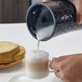 Miniatyrbillede 3 af 5: Automatisk varm og kold mælkeskummer opvarmer til Latte skummaskine, Cappuccino kaffemaskine varm chokolade - EU-stik