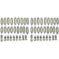 Pikkukuva 1 / 5: 54 kpl valkoinen LED-sisävalosarja autoon - E-sarja W211 2002-2008