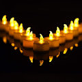 Miniatyrbillede 1 af 5: Pakke med 36 LED-lys CR2032 Batteridrevet Te-lys Flammeløs Klar Flimrende 100+ timer elektrisk lys, det kan bruges til fødselsdag eller
