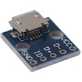 Miniatyrbillede 4 af 5: 10 stk. mini USB til DIP interface sæde 5V strømomformer