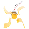 Miniatyrbillede 4 af 5: Mini Lodret Vindmølle Generator, Vindgenerator Motor Vindmølle DIY Turbine Model