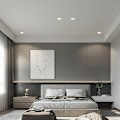 Miniatyrbillede 2 af 4: 7w LED-downlight loftslampe, integreret villa uden hovedlys, stue loftsudskæringslys