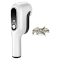 Miniatyrbillede 1 af 5: Genopladelig elektrisk fnugfjerner, fnugfjerner, smart digital display shaver, hvid