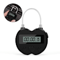 Pikkukuva 1 / 5: Monitoiminen elektroninen matkakeskeytin, LCD-näyttö, USB-ladattava vedenkestävä ajastimella