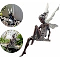 Miniatyrbillede 4 af 5: Statue af Siddende Fe Siddende Fe Statue til Have Resin Håndværk Landskabspleje Have Dekoration Fe Figurer Gave til Hjem Kontor Skrivebord Bord